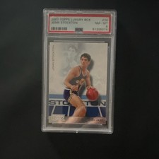 Topps 2007-08 Luxury Box John Stockton #36 Utah Jazz Base Set PSA Basketball