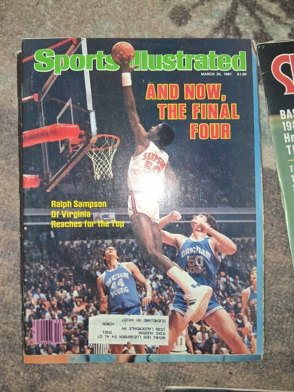 1981 March 30, Sports Illustrated Magazine, And now the final four!  (CP251)