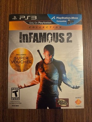 inFAMOUS 2 Collection (PS3 Playtation 3) Brand New Factory Sealed Cardboard