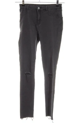 ZARA Jeans stretch Dames Jeans T EU 36 gris style déchiré - Photo 1/4