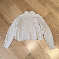 Lululemon Merino Wool-Blend Ribbed Turtleneck Sweater Women  s 4