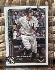 2025 Topps Update Series - Rookie Debut Ben Rice #US25 (RC) New York Yankees