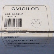 Avigilon 6.0C-H5A-D01-IR IP Dome Camera IR Night Vision White 320-1031A