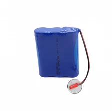 3.7V 10500mAh Li-ion Battery Large Capacity Rechange Battery JST2.54 Connector