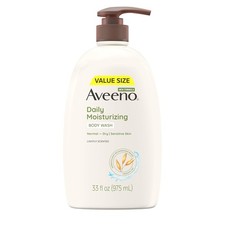 Aveeno Daily Moisturizing Body Wash 33 Fl Oz Sensitive Skin Creamy Cleanser