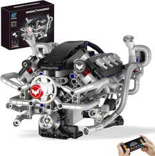 Kit Miniature Da Costruire, Modellino Motore in Miniatura Funzionante Con App E 