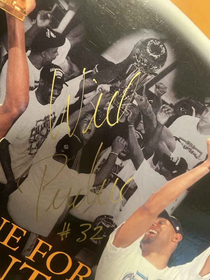 The Official NBA Finals Retrospective 1999 Firmado por Will Purdue #32 Foto 3 de 4
