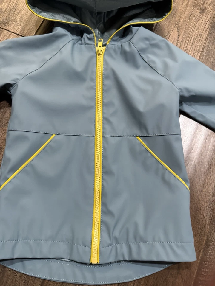 Abrigo de lluvia Tommy Bahama para niños pequeños 18 meses azul usado Foto 2 de 4