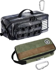 Rough Enough Small Tool Bag Organizer Case for Men Electrician Mechanic Technici