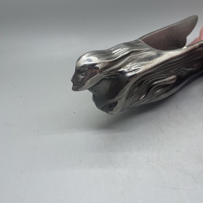 1941 Cadillac Flying Goddess Lady Hood Ornament Chrome | eBay