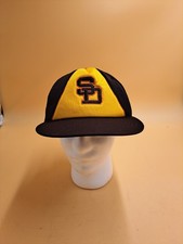 Vintage 1980s San Diego Padres Mesh Trucker Snapback Hat Cap Rare