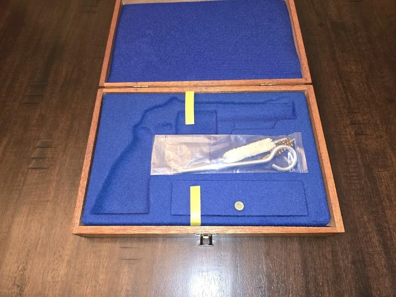 SMITH & WESSON,  4" Barrel, N Frame Wood Presentation Case, Box, With Tools