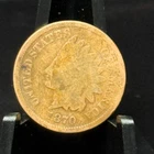 1870 United States Indian Head One Cent Coin 1C -II
