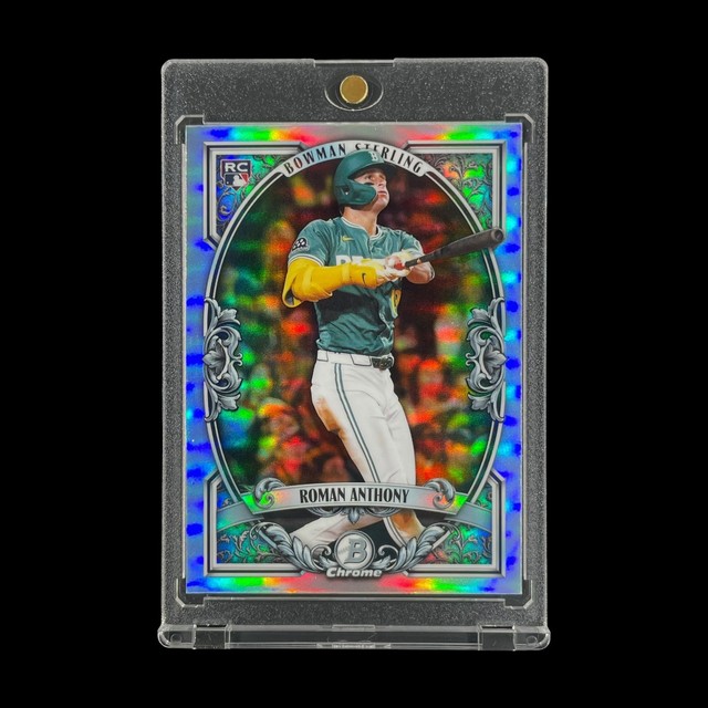 Roman Anthony Silver Sterling Rookie Refractor 2026 Bowman Chrome RC Insert