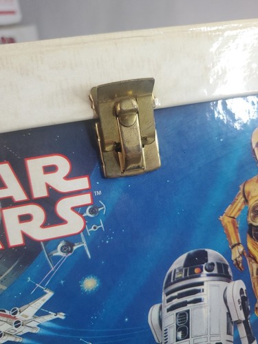 Vintage 1982 Star Wars Record Tote Top Handle Carrying Case Storage Empty ☆READ - Picture 9 of 13