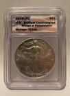 2015(P) American Silver Eagle - ICG Brilliant Uncirculated