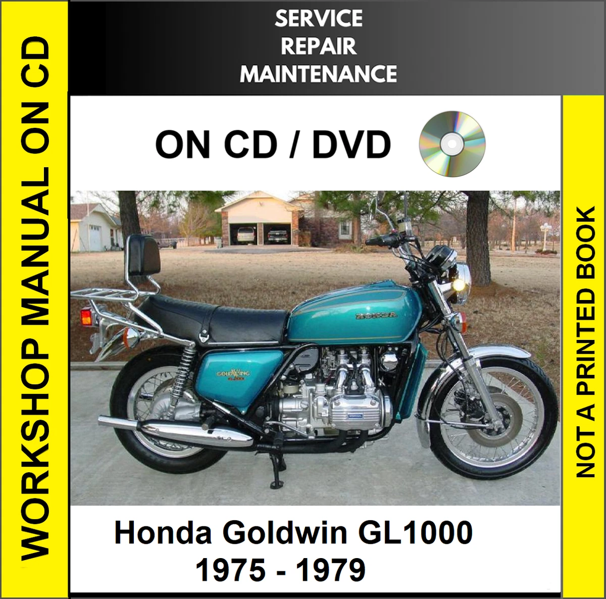 Goldwing 1000 GL1000 Motorcycle Repair Manuals & Literature for