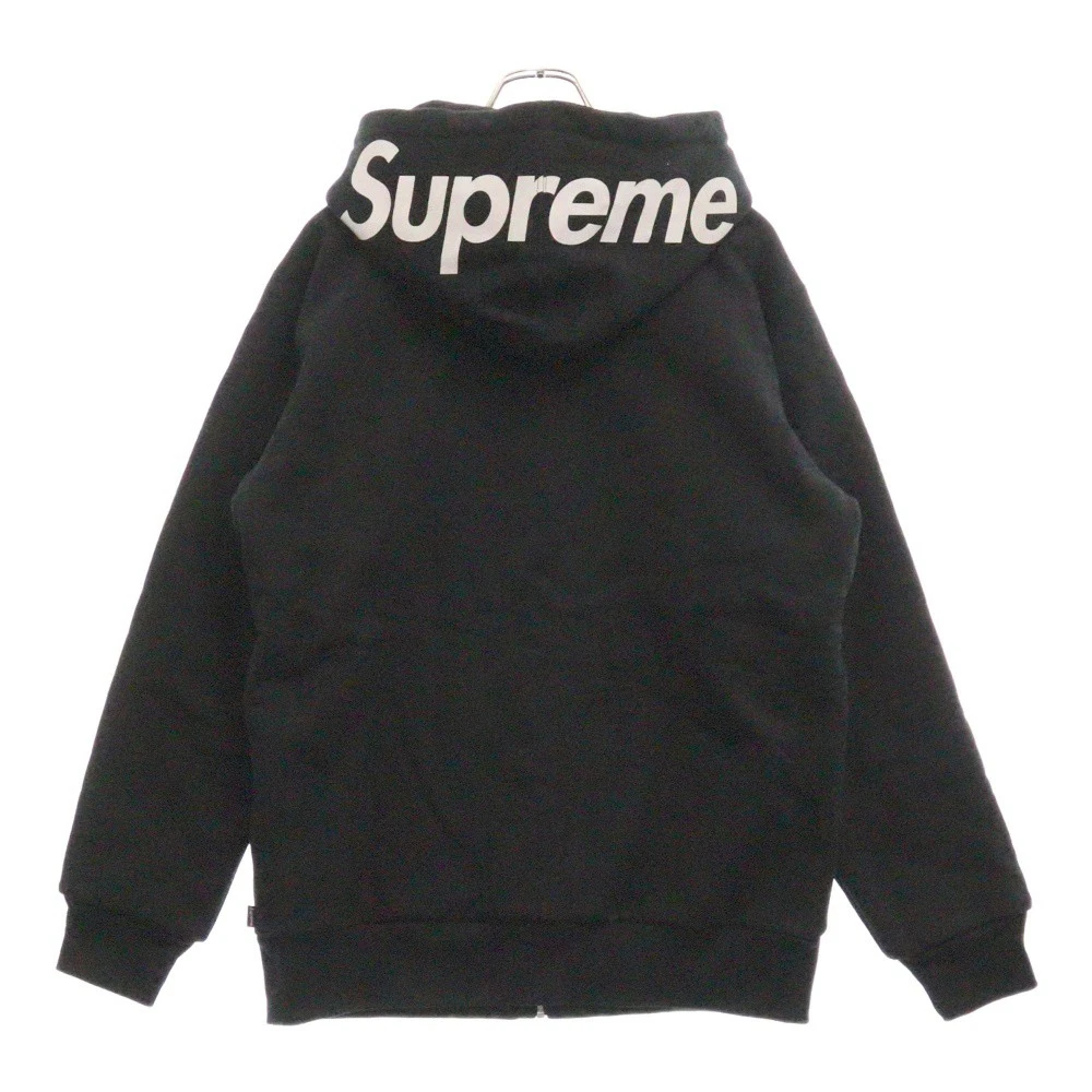 Sweat à capuche zippé logo SUPREME Supreme 11AW doublure capuche zippée thermique