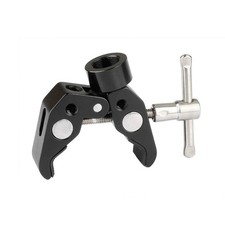Multi-Purpose Super Crab Clamp with 1/4" Male to 5/8" Female Thumbscrew Adapt...