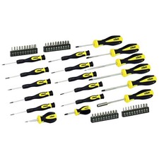 Image of Rolson 58pc Screwdriver & Bit Set