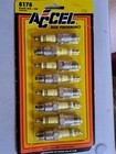 Pack of 8 Vintage Accel Spark Plugs 566 Resistor 8178 Fit most 70's GM V8