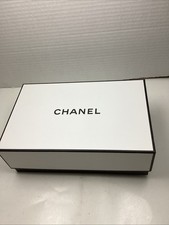 Authentic Empty Chanel Box 9'' long x 6 '' wide x 3'' high, 2 Pieces Tissue