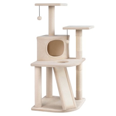 Cat Tree, Multi-Level Cat Tower with Top Perches & Cozy Condo, Climbing Ladder