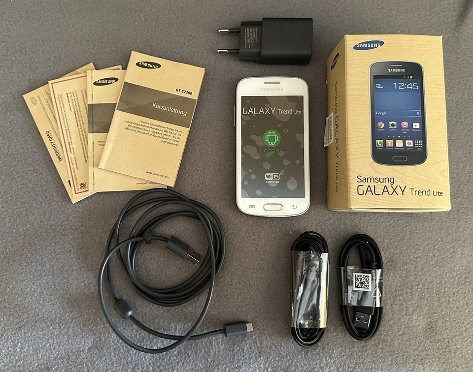 Samsung Galaxy Trend Lite GT-S7390 Ceramic White, Foto 1 von 5