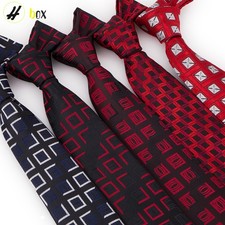Men's Tie Classic Necktie Modern Silky Wedding Party Gentleman Business with Box