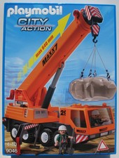 PLAYMOBIL 9046 Mobiler Schwerlast-Kran Neu OVP MISB New Baustelle Autokran MAXX