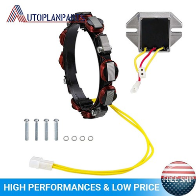 #ad #ad Stator Alternator For Briggs amp; Stratton 696458 592830 691064 10 16 Amp Regulated $19.99
