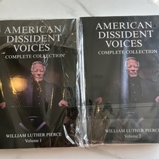 William Luther Pierce American Dissident Voices Complete Collection, 1665 Pages