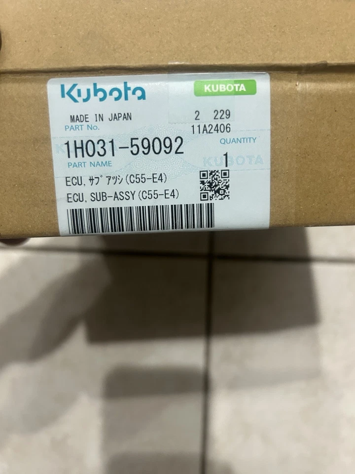 New Kubota OEM Ecu For Mx5200/5400. 1H031-59092. Fast Shipping - Image 2 of 4