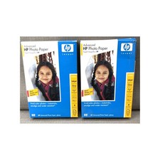 HP Advanced Glossy Inkjet Photo Paper 4x6 100 Sheets Total NEW Open Sealed