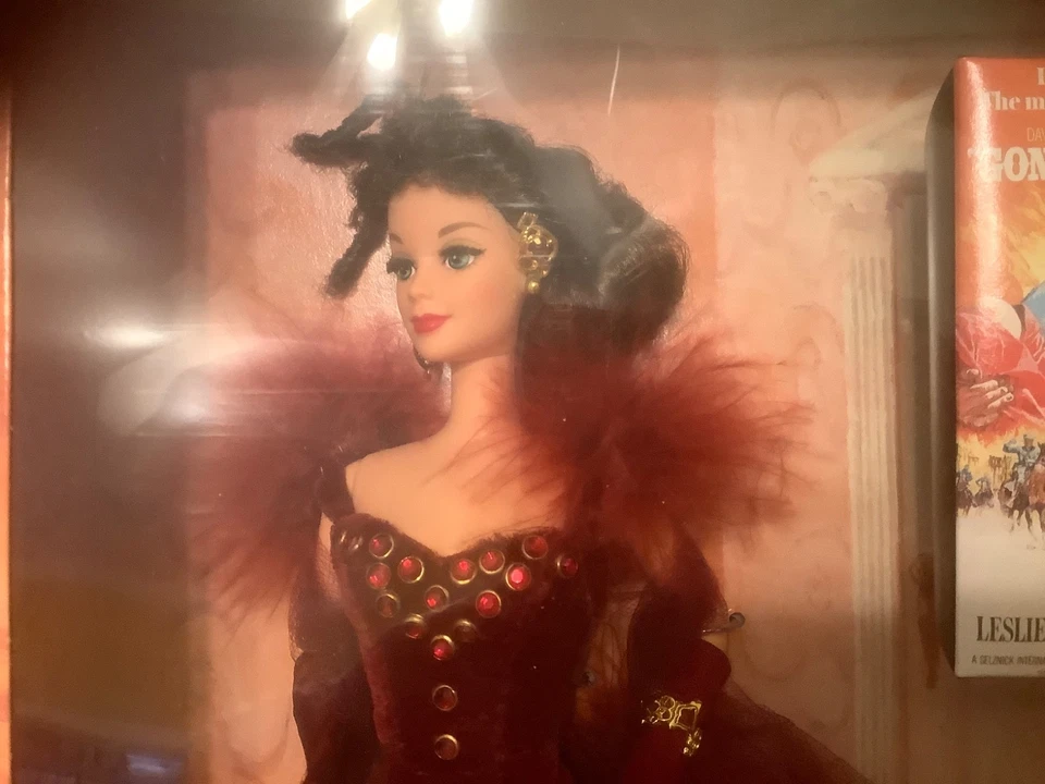 1994 年 Barbie As Scarlett O'Hara 好莱坞传奇系列 #12815 美泰 全新带盒 — 第 4/4 张图片