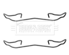 Image of Borg & Beck BBK1039 Disc Brake Pad Accessory Kit Front Fits Ford Renault