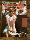 TFC - Tennis programme The Edgbaston Cup 1982 1st ever Signed Hana Mandlikova