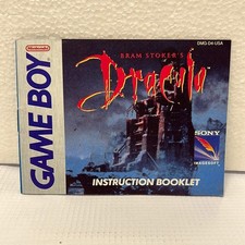 Bram Stoker's Dracula Manual ONLY
