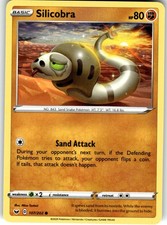 Silicobra (107) Common SWSH01: Sword & Shield Base Set 107/202 LP