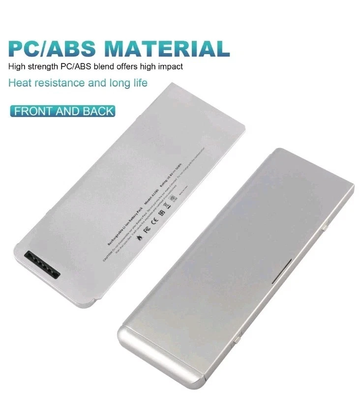 Аккумулятор 10,8 В 45/56 Вт модель A1280 для Apple MacBook 13 «13,3» алюминиевый MB466LL - Изображение 3 из 4