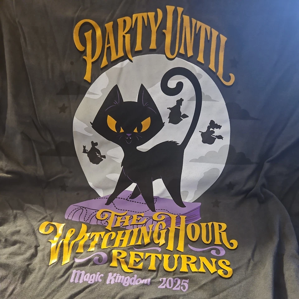 Disney Микки не так страшно Хэллоуин вечеринки 2025 футболка размер XL новый с ярлыком - Изображение 2 из 4