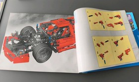 LEGO Instructions 8653 Racers Enzo Ferrari 1:10 Instruction Only