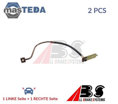 SL 4660 BREMSSCHLAUCH BREMSLEITUNG HINTEN ABS 2PCS NEU OE QUALITÄT