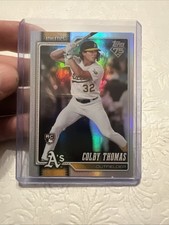 2026 Topps Series One  Colby Thomas RC Rainbow Foil Oakland Athletics