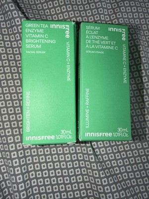 Innisfree Green Tea Enzyme Vitamin C Brightening Serum 1.01 Fl Oz qty just 1