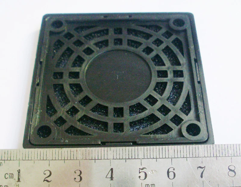 1pcs Black Dustproof Dust Fan Filter for DC PC Fan 60mm 6cm New - Image 2 of 2