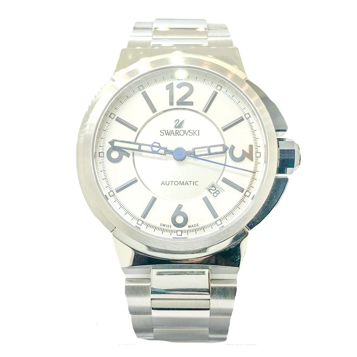 Swarovski Piazza Men s Automatic Watch 1094358 eBay