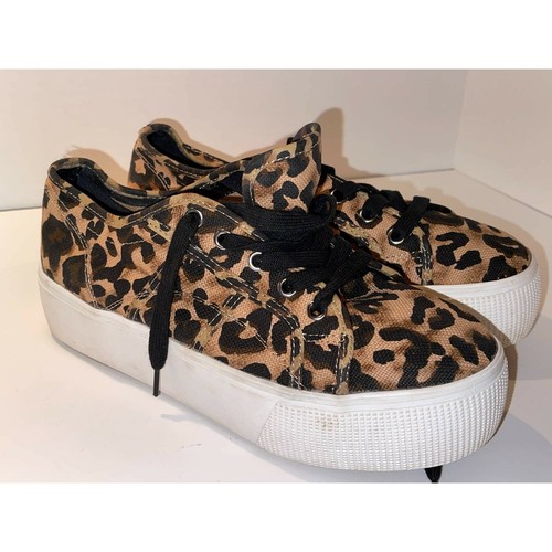 steve madden leopard platform shoes