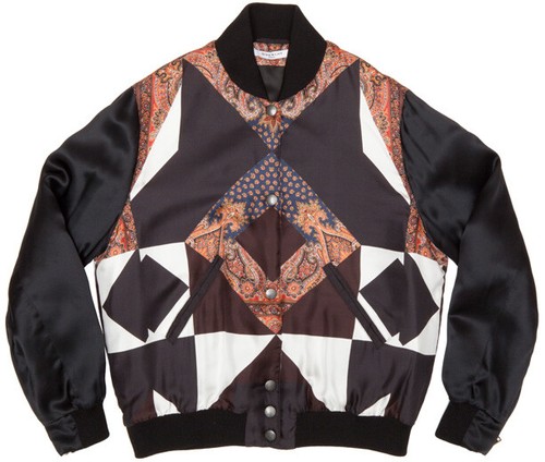 GIVENCHY SZ 40 / AU 12 / US 8 Silk Printed paisley Bomber Jacket Coat RRP $3500 - Bild 7 von 12