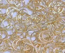 14K Gold Filled Jump Rings Beads Sizes 3mm to 12mm Spacer Findings jewelry
